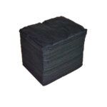 toalla spunlace negra 40x80