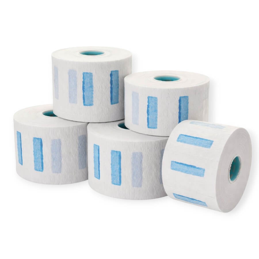 PACK 5 ROLLOS PAPEL CUELLO BARBER LINE - Imagen 2