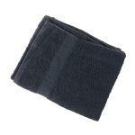 Toalla negra 100% algodón 50 x 90