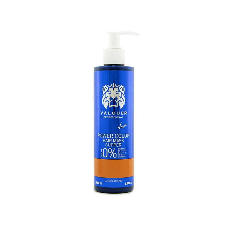 VALQUER MASCARILLA POWER COLOR CASTAÑO 290 ML.
