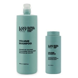 Champú capilar K89 Sweet Care Global Volume Shampoo 1000 ml y 330 ml