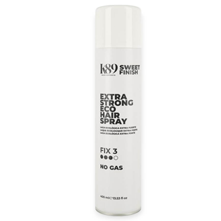 K89 Sweet Finish Extra Strong Eco Hair Spray 400 ml laca ecológica fuerte