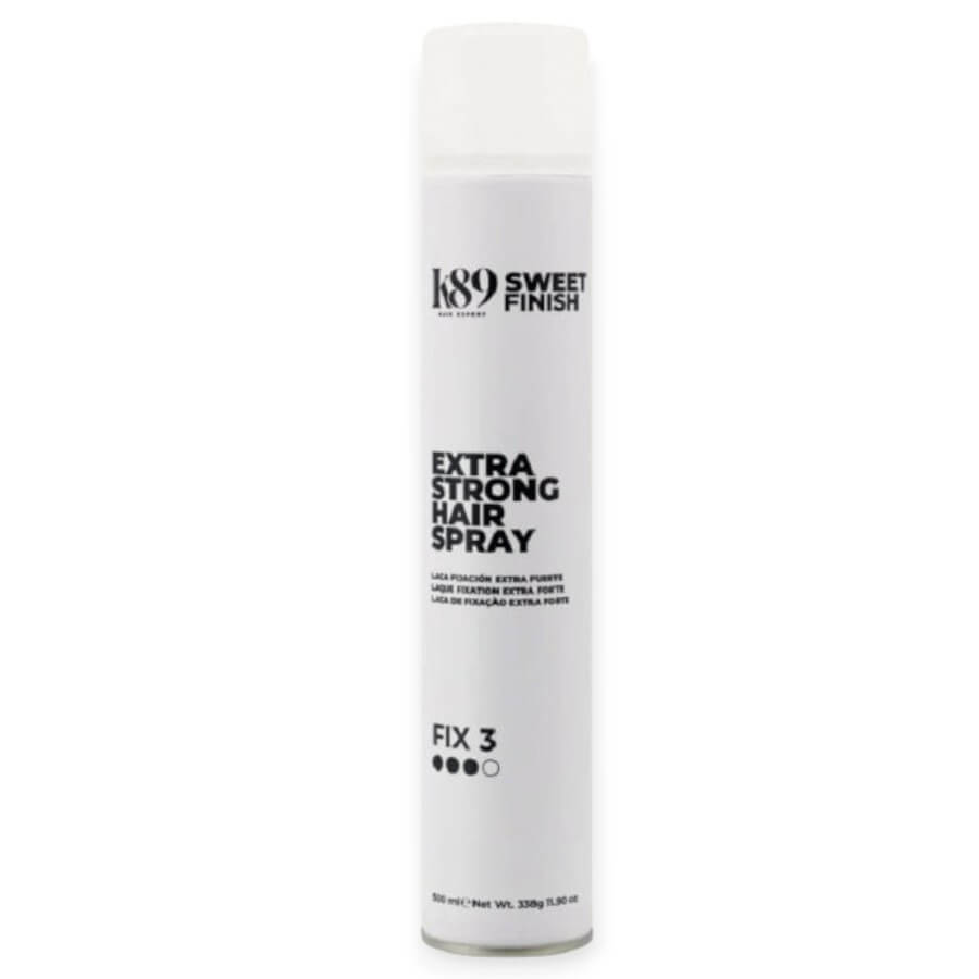 K89 Sweet Finish Extra Strong Hair Spray 500 ml Laca de fijación extra fuerte