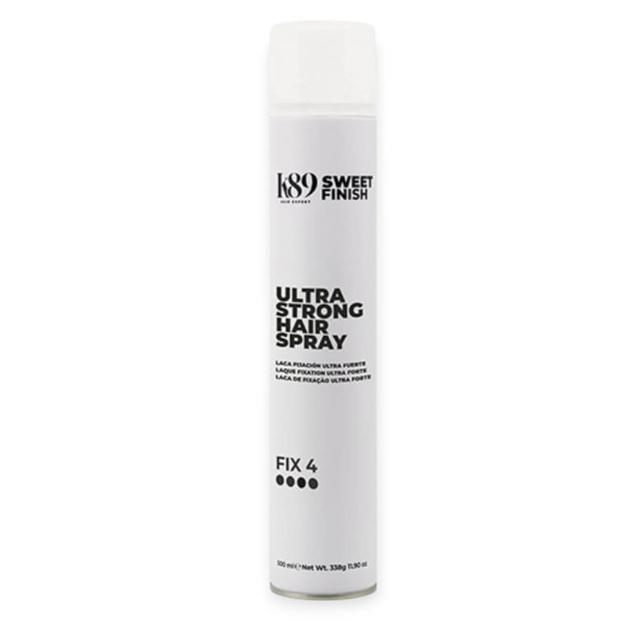 K89 Sweet Finish Ultra Strong Hair Spray 500 ml Laca fijación ultra fuerte