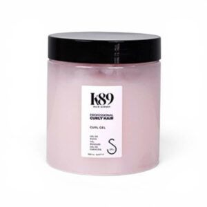 K89 Curly Hair Curl Gel definidor de rizos con fijación y control del frizz 500 ml