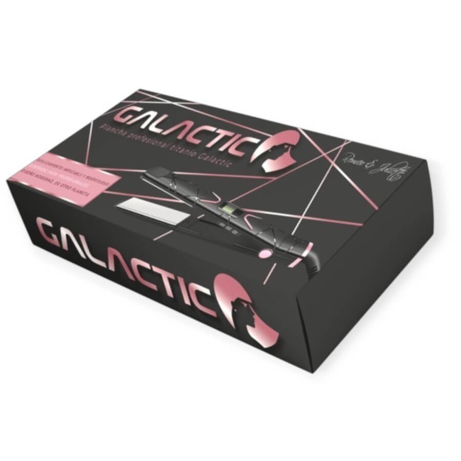 Caja Albi Line Galactic Titanio plancha profesional