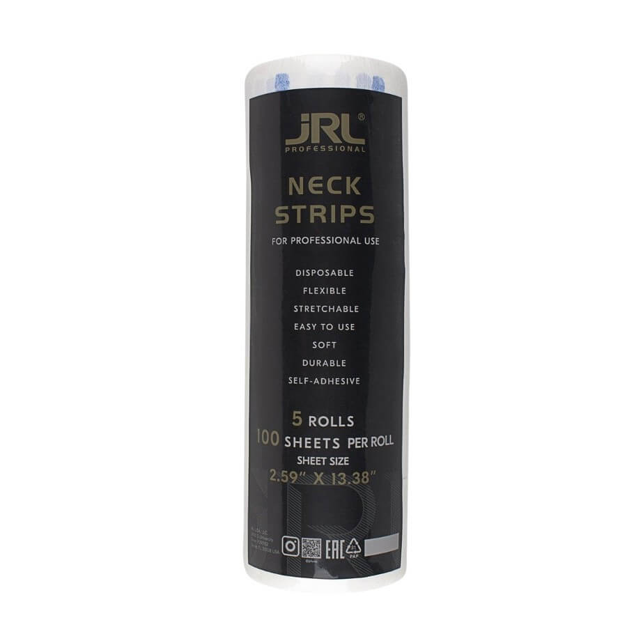 JRL Neck Strips papel de cuello blanco profesional pack de 5 rollos