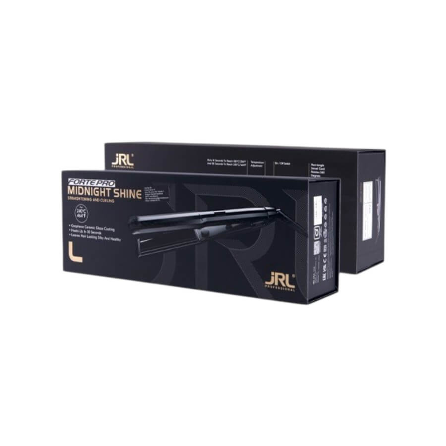 Caja de JRL Plancha Forte Pro Midnight Shine F428 profesional