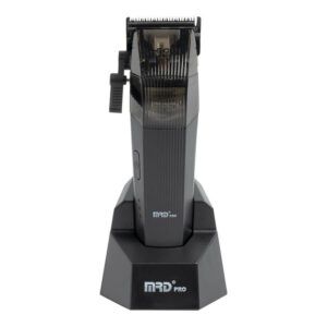 MRD Pro Cyborg Track Negra sobre su base de carga