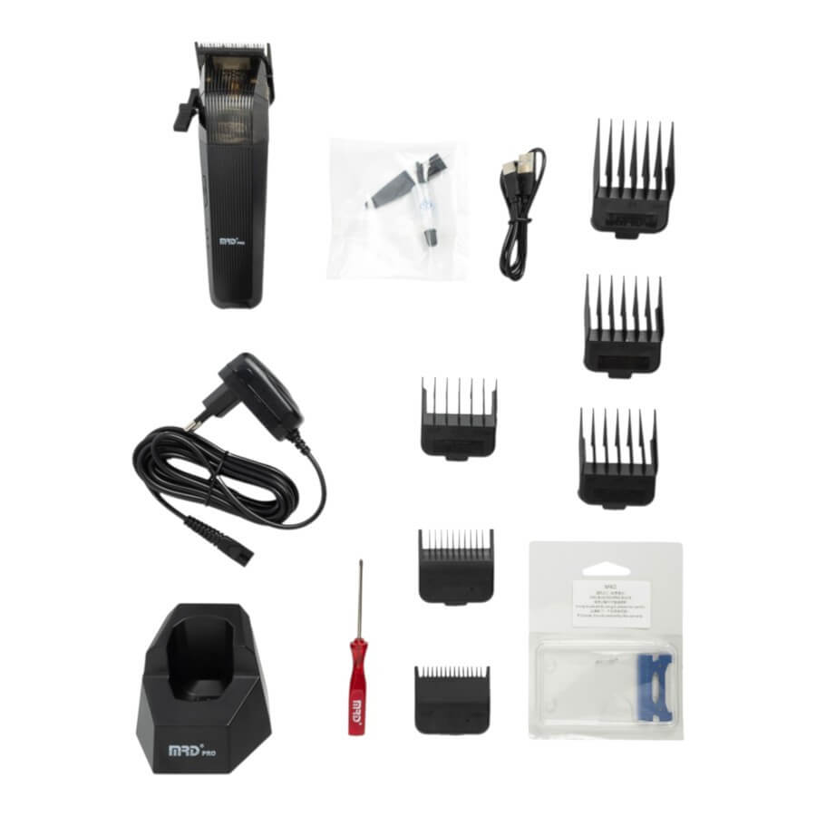MRD Pro Cyborg Track Negra con accesorios incluidos