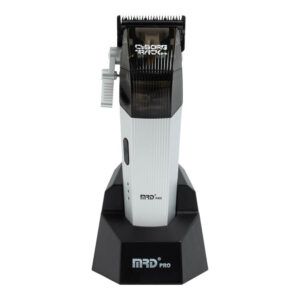 MRD Pro Máquina Cortapelo Cyborg Track Plata con base de carga