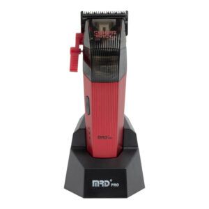 MRD Pro Máquina Cortapelo Cyborg Track Roja con base de carga
