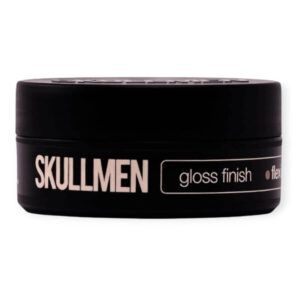 Skull Men Gloss Finish Flexible Pomade 100 ml pomada de fijación flexible y brillo medio