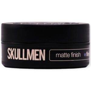 Skull Men Matte Finish Flexible Wax 100 ml cera de fijación flexible y acabado mate