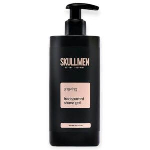 Skull Men Transparent Shave Gel 450 ml gel de afeitado transparente